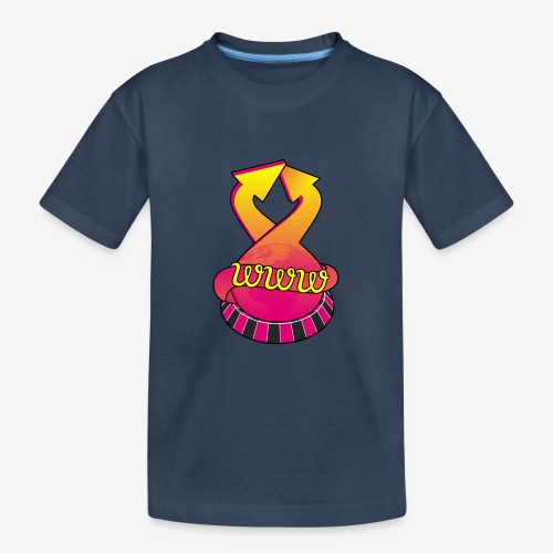 UrlRoulette Logo - Teenager Premium Bio T-Shirt