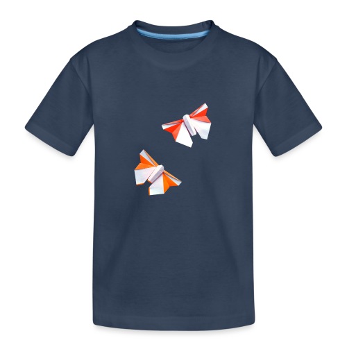 Butterflies Origami - Butterflies - Mariposas - Teenager Premium Organic T-Shirt