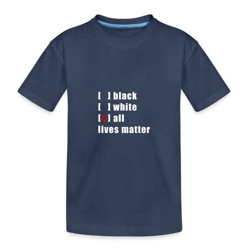 Freimaurer ALL LIVES METTER MASONIC - Teenager Premium Bio T-Shirt