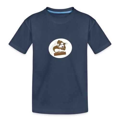 Droove logo - Teenager premium biologisch T-shirt