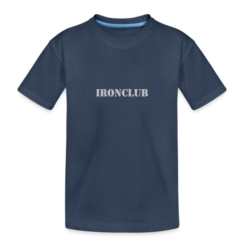 IRONCLUB - a way of life for everyone - Premium økologisk T-skjorte for tenåringer