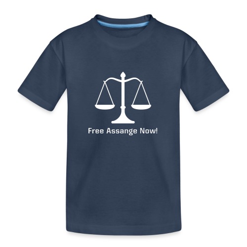 FreeAssange - Teenager Premium Bio T-Shirt