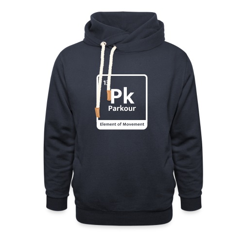PK Element of movement cadeau Parkour Freerun - Sweat à capuche cache-cou unisexe