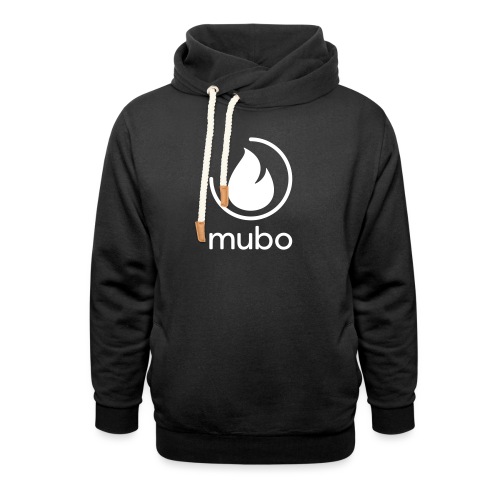 mubo logo - Unisex Shawl Collar Hoodie