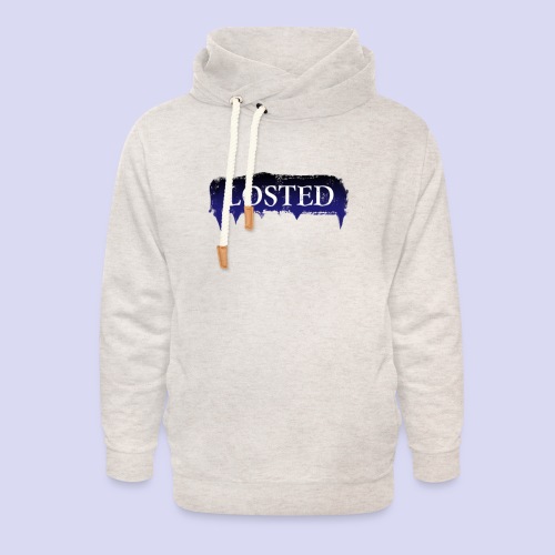 losted hoodie logo - Uniseks sjaalkraag hoodie