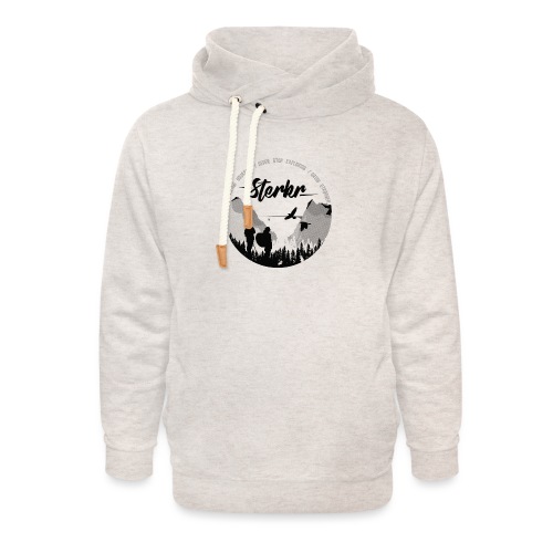 STERKR - Fjordview - Uniseks sjaalkraag hoodie