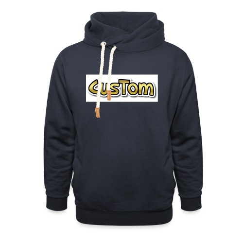 CusTom GOLD LIMETED EDITION - Uniseks sjaalkraag hoodie