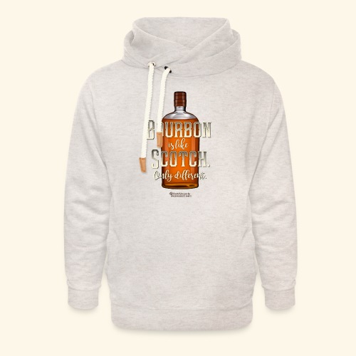 Bourbon Whiskey - Unisex Schalkragen Hoodie