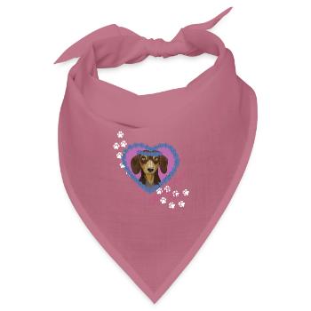 Ruhende B!tch Gesicht Weenie - Bandana Dreieckstuch - Mauve - Vorne
