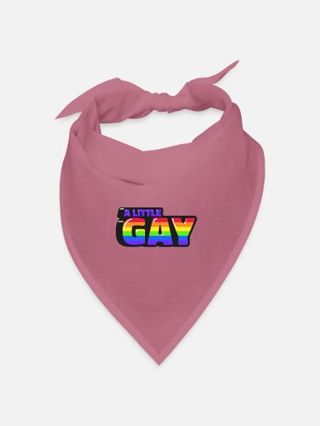 Little Gay Bunt - Bandana Dreieckstuch - Mauve