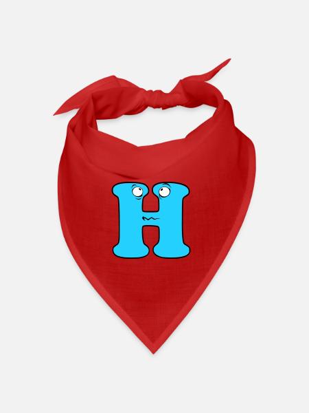 H - Bandana Dreieckstuch - Rot