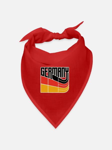 Germany - Bandana Dreieckstuch - Rot