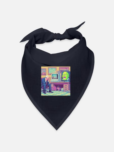 Level 99: Real Life ist mein Endgegner - Bandana Dreieckstuch - Navy