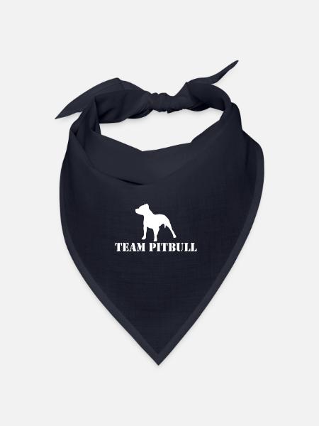 team pitbull - Bandana Dreieckstuch - Navy