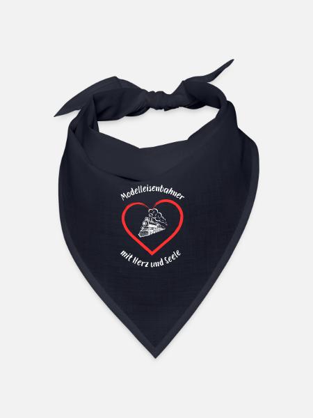 Modelleisenbahner - Bandana Dreieckstuch - Navy