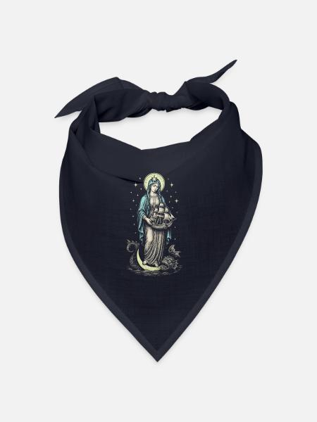 Stella Maris - Bandana Dreieckstuch - Navy