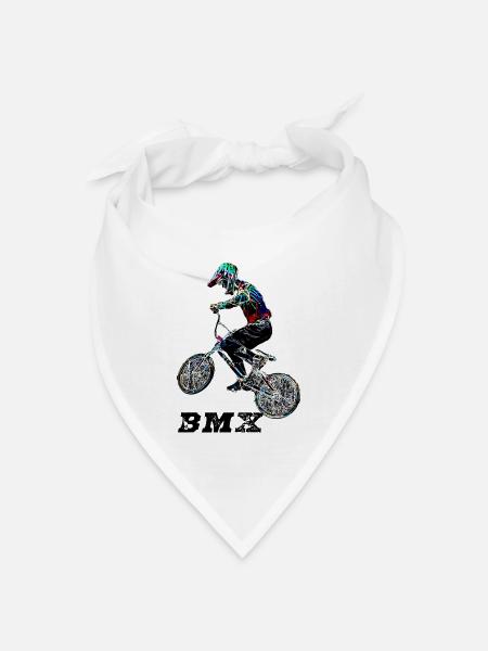 BMX - Bandana Dreieckstuch - Weiß