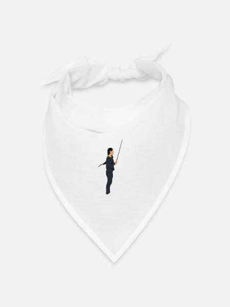 Freiheit für die Frauen im Iran - Bandana Dreieckstuch - Weiß