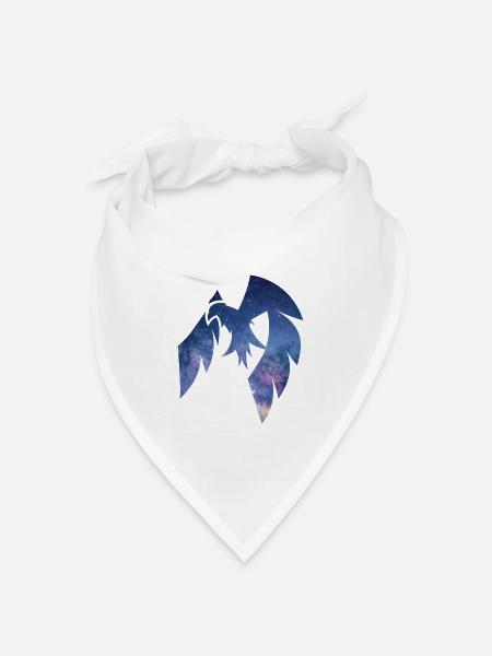 Galaxy Phoenix - Bandana Dreieckstuch - Weiß