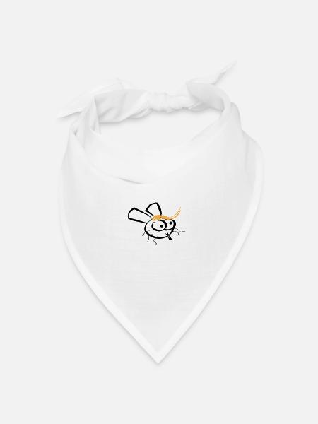 fly - Bandana Dreieckstuch - Weiß
