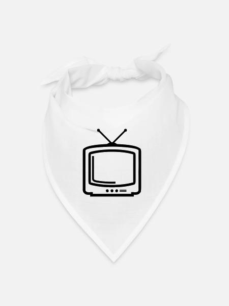tv - Bandana Dreieckstuch - Weiß