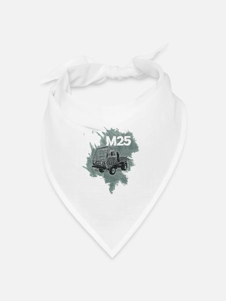 Multicar M25 - Bandana Dreieckstuch - Weiß