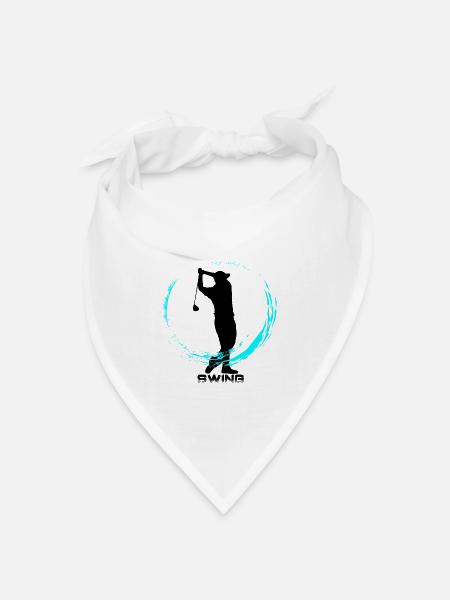 Der Golf - Bandana Dreieckstuch - Weiß
