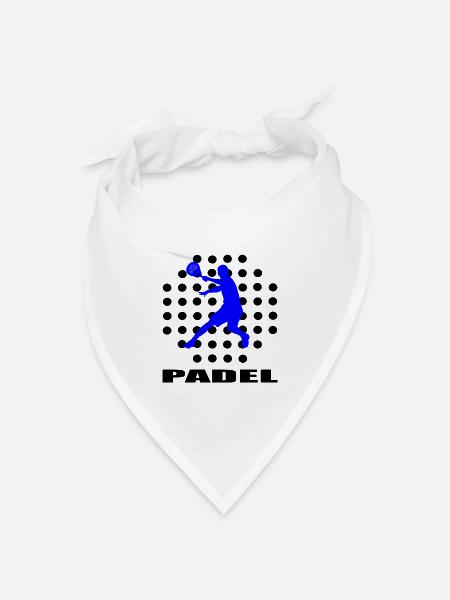 Padel | - Bandana Dreieckstuch - Weiß
