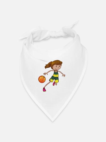 Ballsport - Bandana Dreieckstuch - Weiß