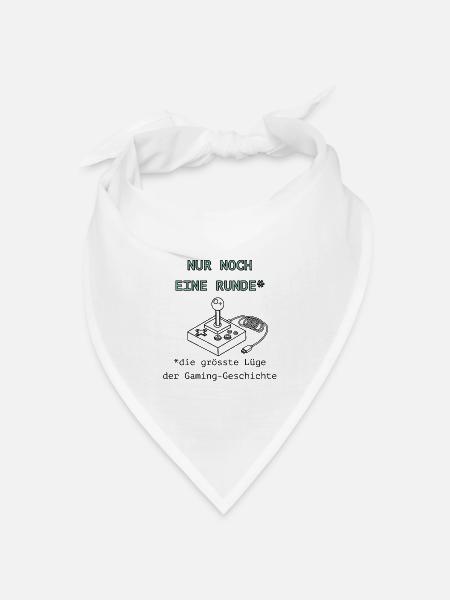 Runde2 - Bandana Dreieckstuch - Weiß