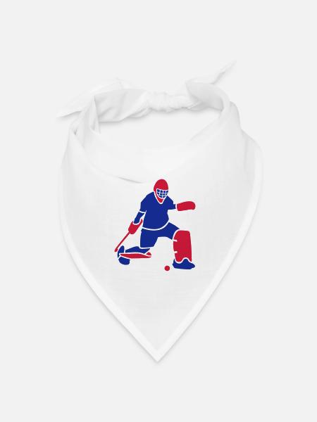 Feldhockey-Torwart - Bandana Dreieckstuch - Weiß