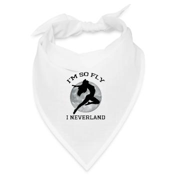 Lustig Lustig Cool Fairy Aussprachen - Bandana Dreieckstuch - Weiß - Vorne
