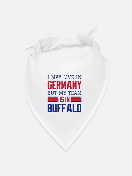 Buffalo - Bandana Dreieckstuch - Weiß
