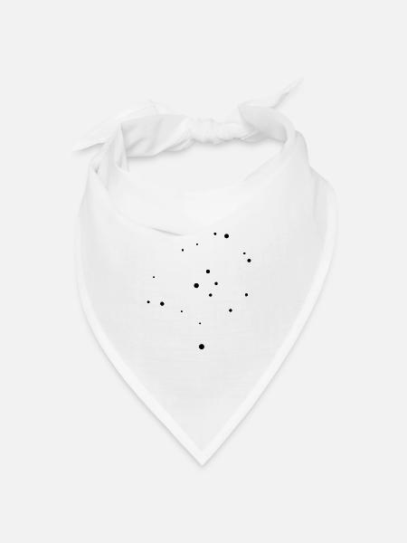 Cancer - Bandana Dreieckstuch - Weiß
