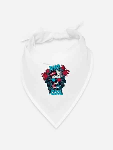 That cool - Bandana Dreieckstuch - Weiß