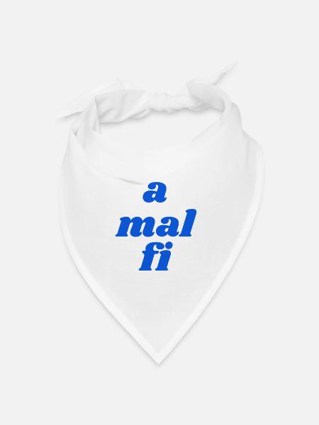 a mal fi - Bandana Dreieckstuch - Weiß