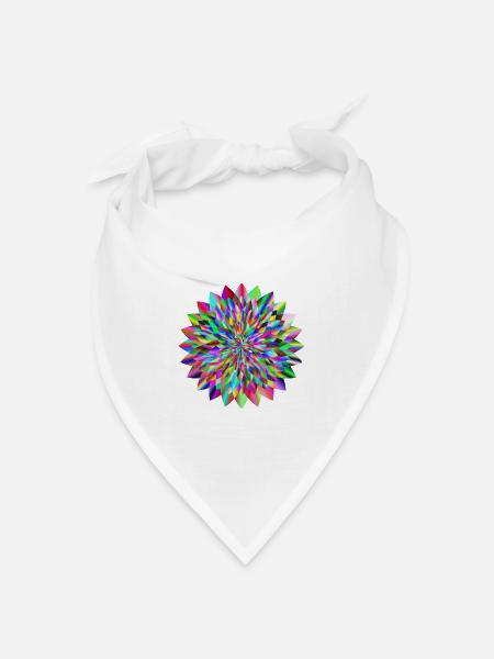 CircularDesign - Bandana Dreieckstuch - Weiß