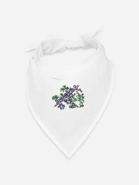 Wacholder - Bandana Dreieckstuch - Weiß