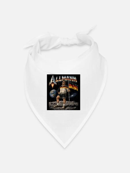 Allmann - Bandana Dreieckstuch - Weiß