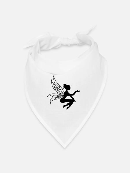 Fee - Bandana Dreieckstuch - Weiß