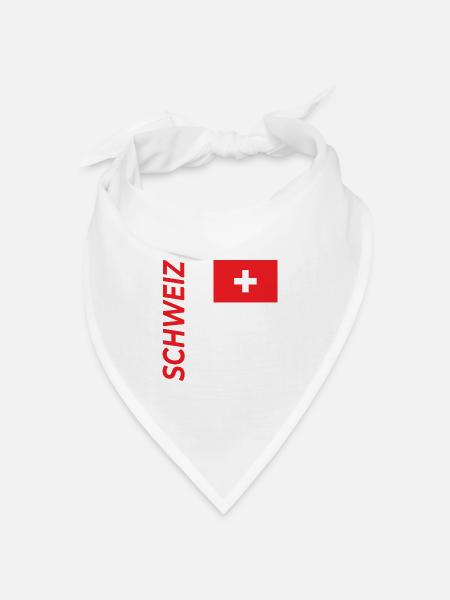 Grindelwald - Bandana Dreieckstuch - Weiß