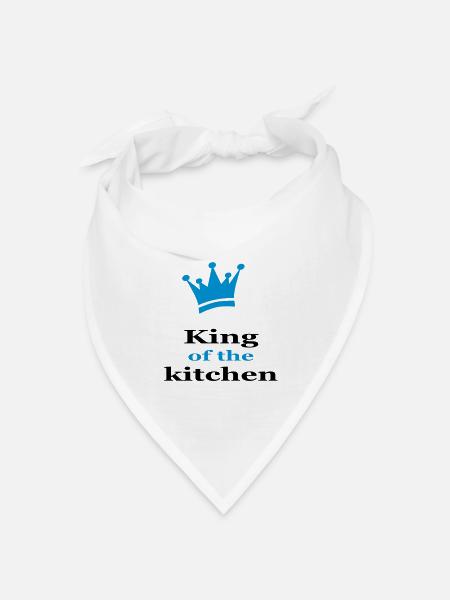 kochen - Bandana Dreieckstuch - Weiß