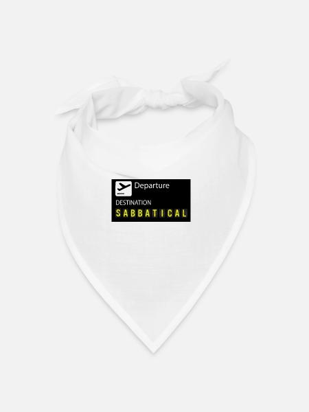 Sabbatical - Bandana Dreieckstuch - Weiß