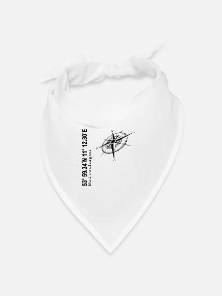 Boltenhagen - Bandana Dreieckstuch - Weiß
