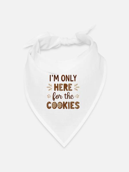 Hier geht's zu Cookies - Bandana Dreieckstuch - Weiß
