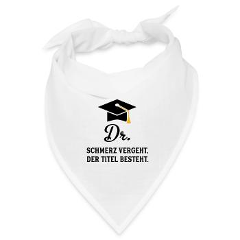 dr - Bandana Dreieckstuch - Weiß - Vorne