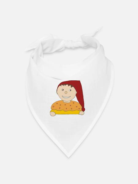 Kasperl - Bandana Dreieckstuch - Weiß