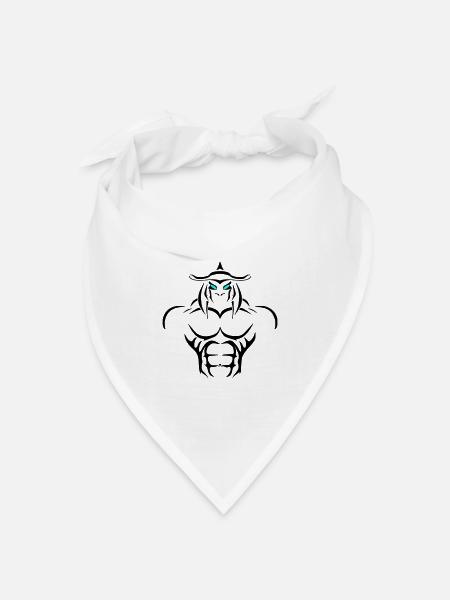 Alpha Pisces Deluxe - Bandana Dreieckstuch - Weiß