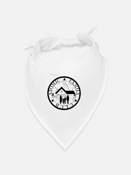 Atomic Family Club - Bandana Dreieckstuch - Weiß