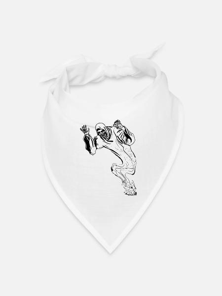 Geist - Bandana Dreieckstuch - Weiß